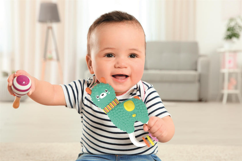 Clementoni - INTERACTIVE RATTLE - ALPACA