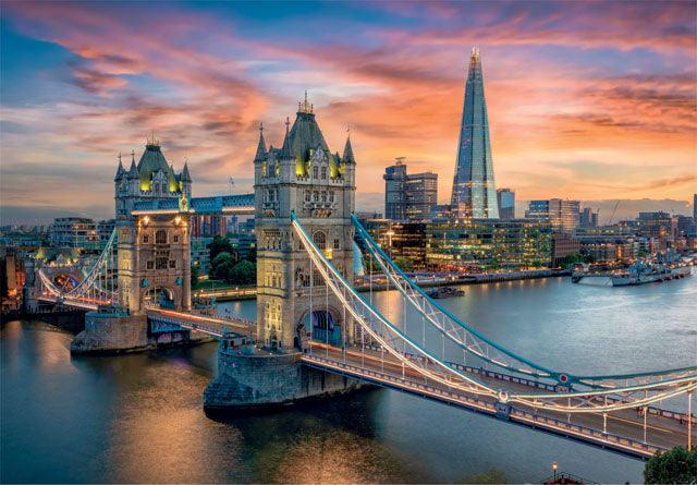 Clementoni - Crépuscule londonien (Puzzle de 1500 pièces)