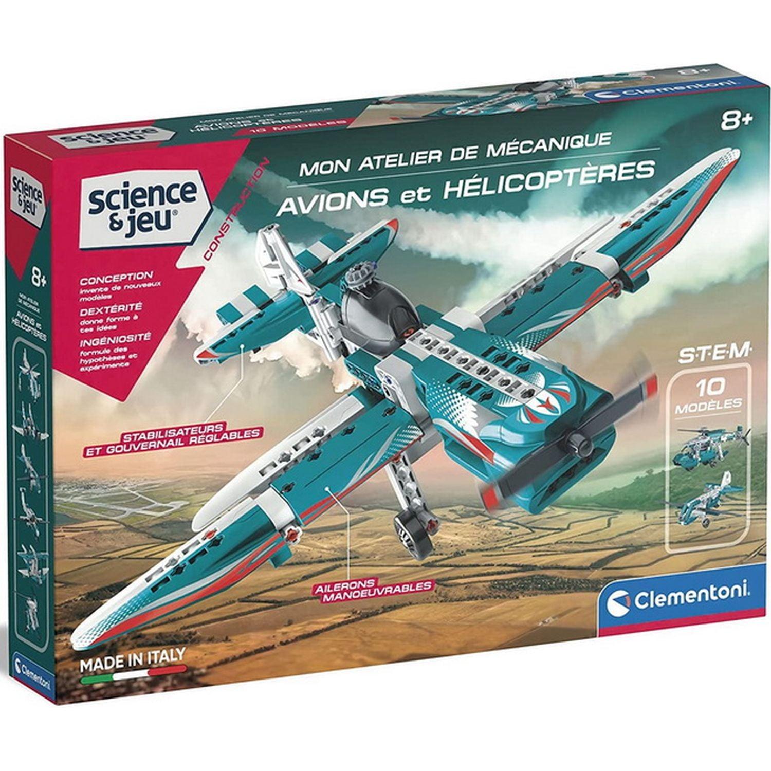 Clementoni - Mon Atelier De Mecanique - Avions Et Helicopteres (FR)