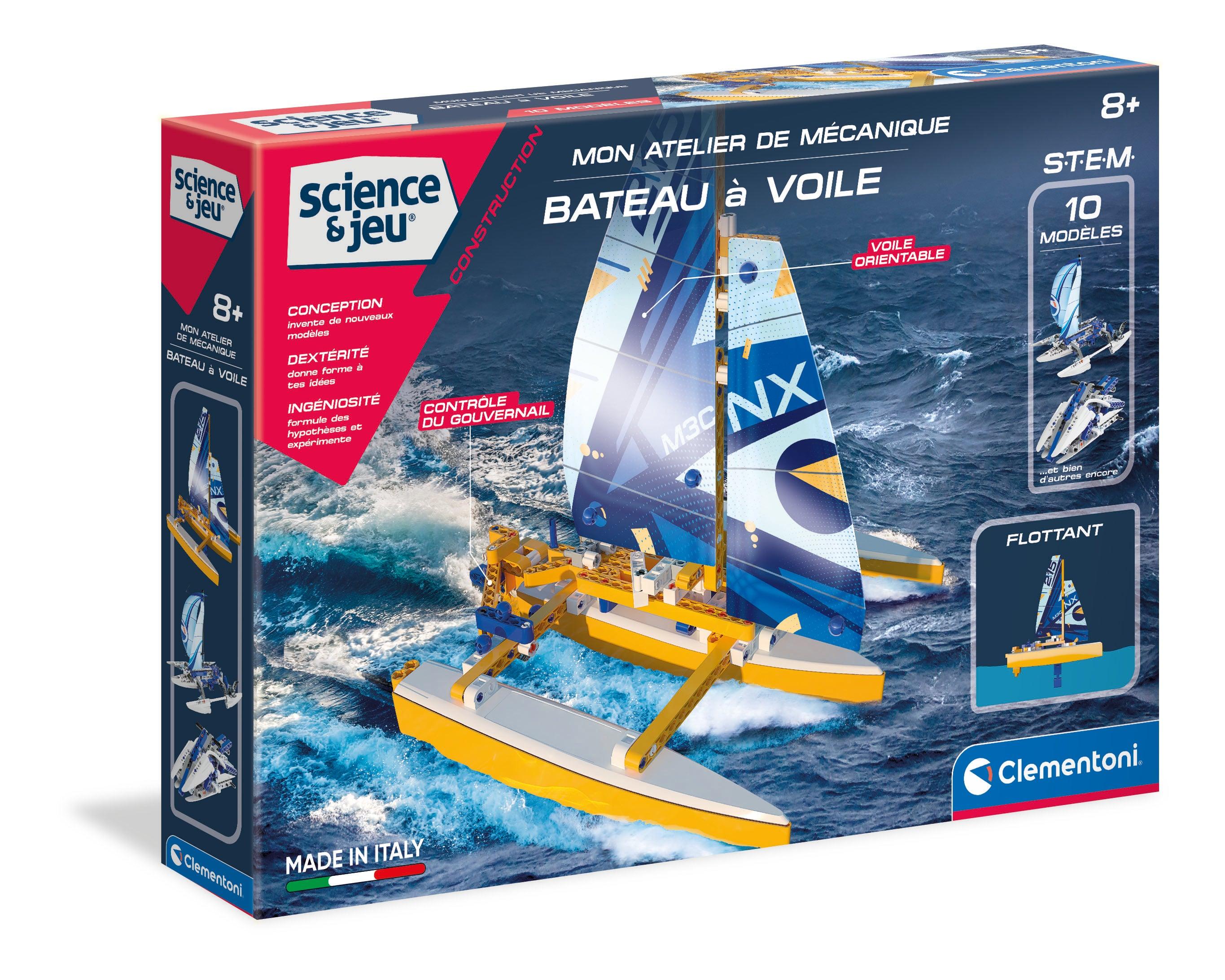 Clementoni - Mon Atelier De Mecanique - Bateau - Voile (FR)
