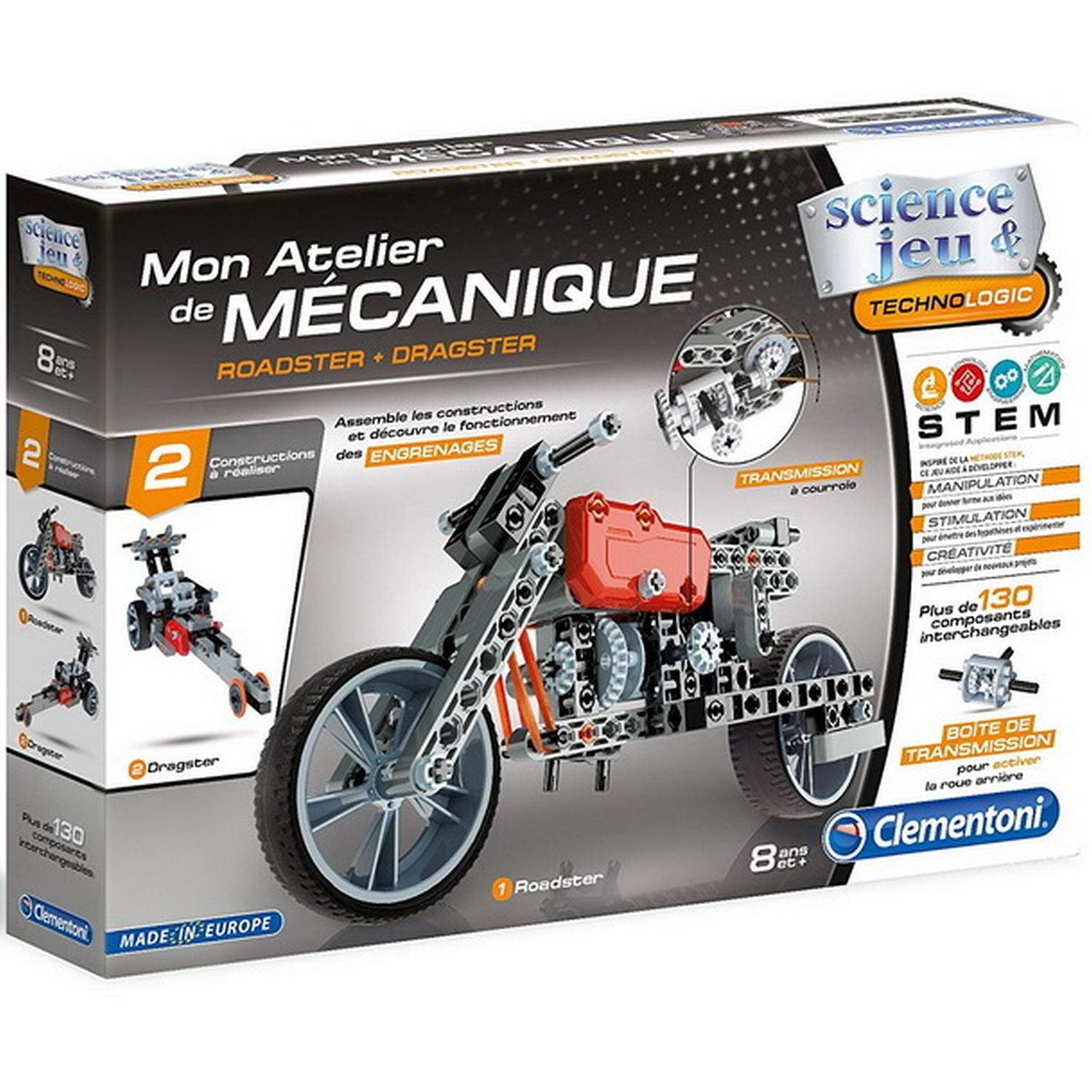 Clementoni - Mon Atelier De Mecanique - Roadster + Dragster (FR)