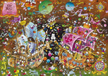 Clementoni - Mordillo - The Kiss (6000-Piece Puzzle)