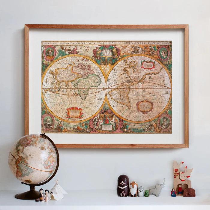 Clementoni - Old Map (1000-Piece Puzzle)