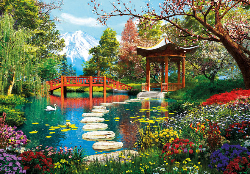 Clementoni - PZ1000 : JARDIN FUJI