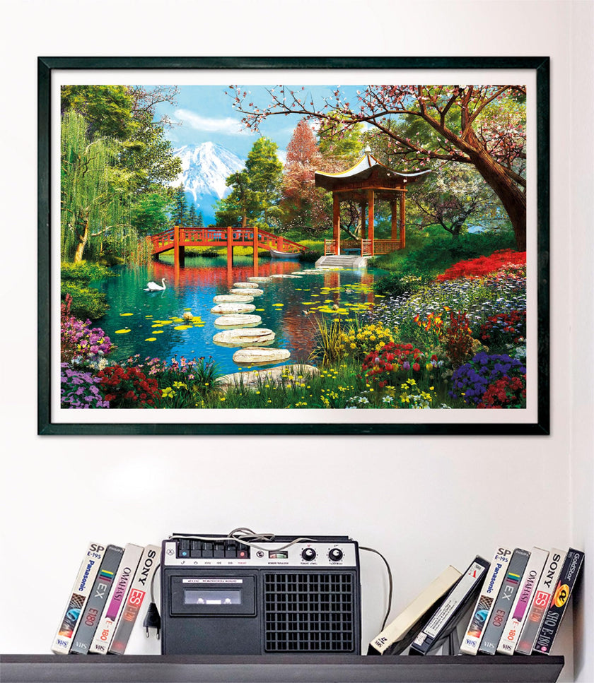 Clementoni - PZ1000 : JARDIN FUJI