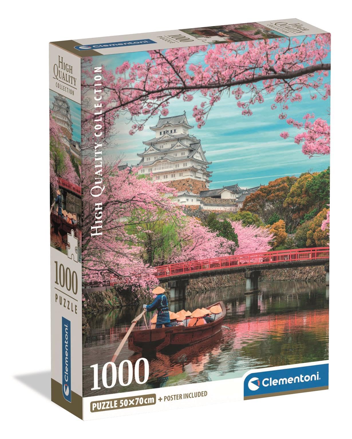 Clementoni - PZ1000: HIMEJI CASTLE IN SPRING