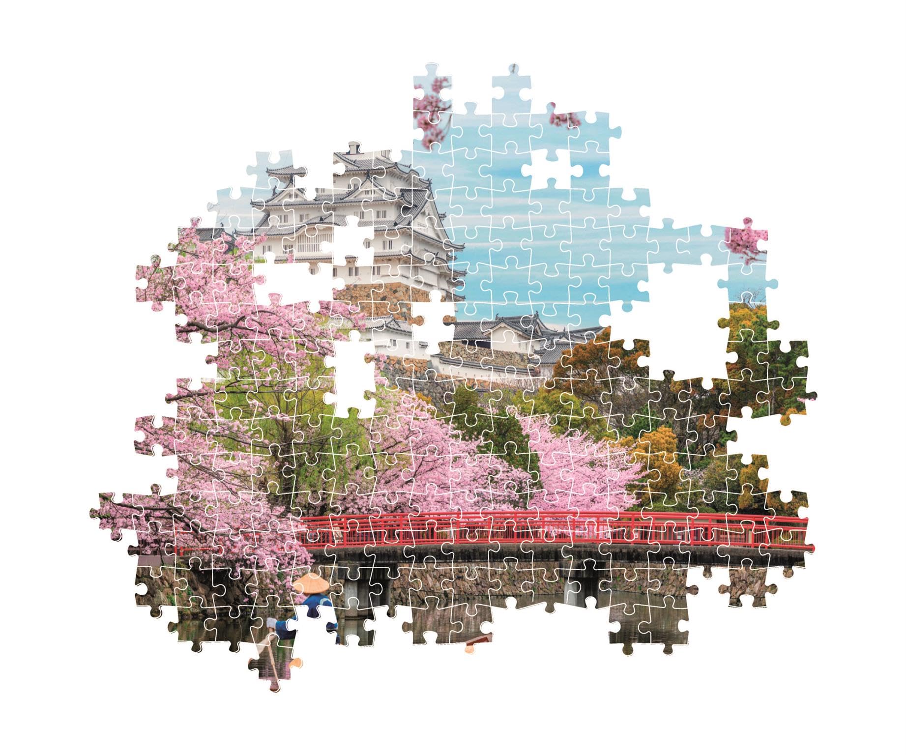Clementoni - PZ1000: HIMEJI CASTLE IN SPRING