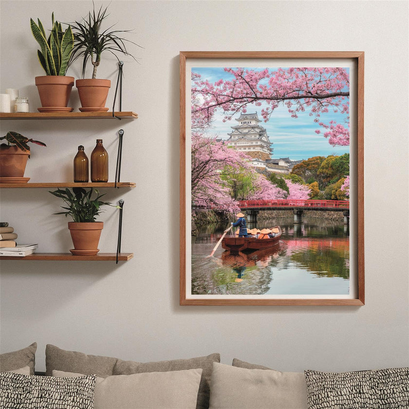 Clementoni - PZ1000: HIMEJI CASTLE IN SPRING