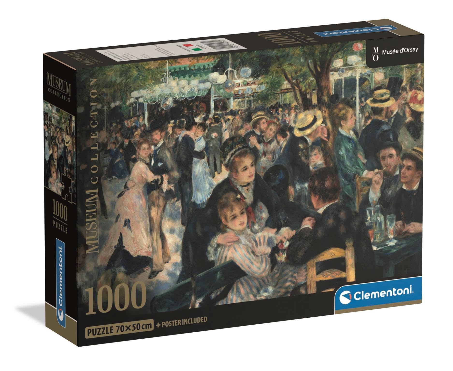 Clementoni - PZ1000 : MUSEUM : DANCE AT THE MOULIN DE LA GALETTE