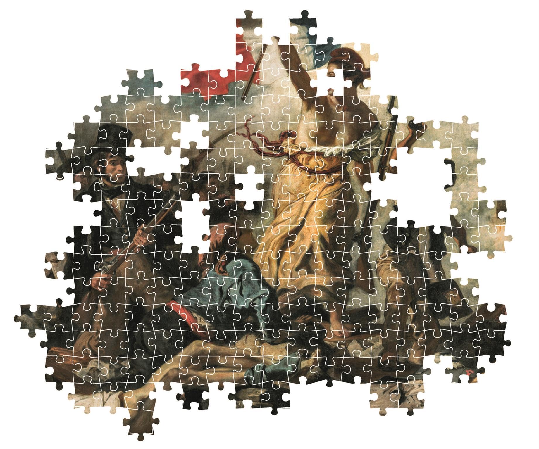 Clementoni - PZ1000 : MUSEUM : LA LIBERTÉ GUIDANT LE PEUPLE - DELACROIX