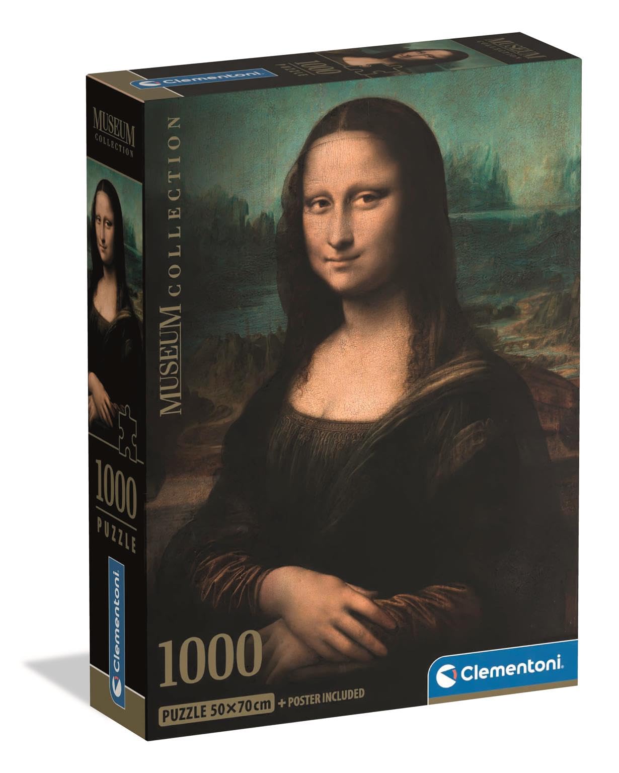 Clementoni - PZ1000: MUSEUM: MONA LISA - DA VINCI