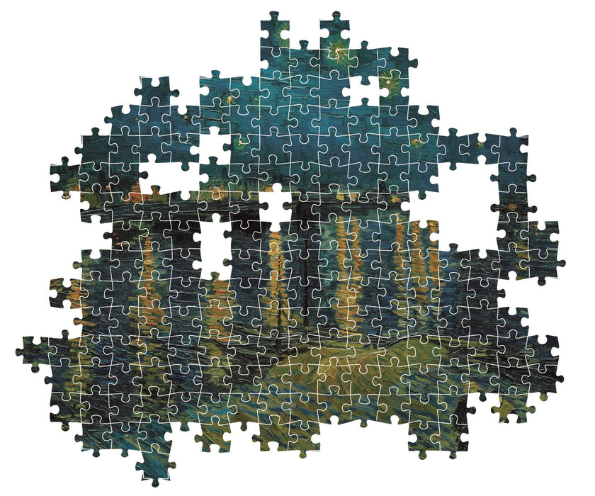 Clementoni - PZ1000: MUSEUM: STARRY NIGHT ON THE RHONE - VAN GOGH