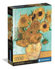 Clementoni - PZ1000: MUSEUM: SUNFLOWERS - VAN GOGH