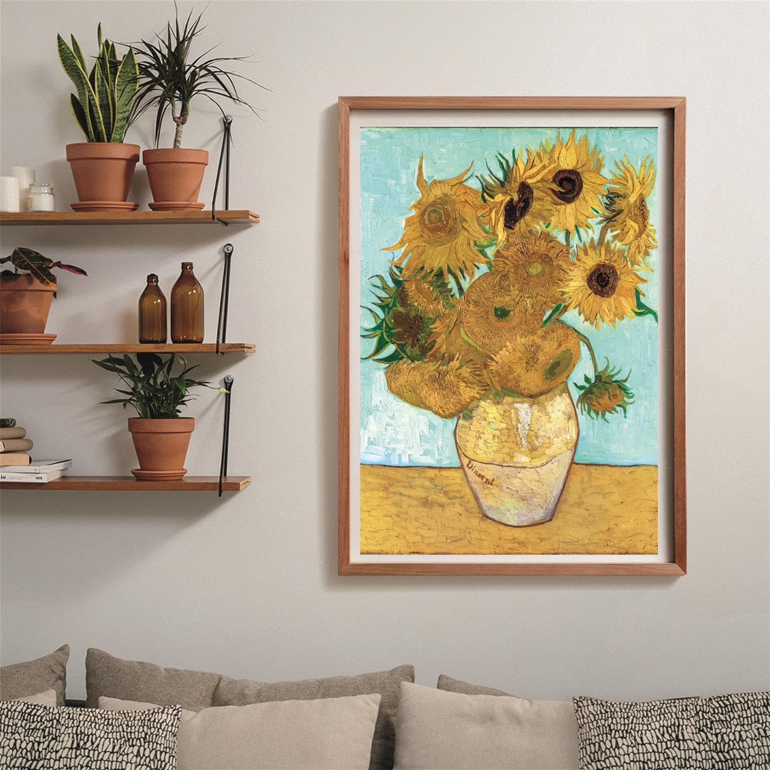 Clementoni - PZ1000: MUSEUM: SUNFLOWERS - VAN GOGH