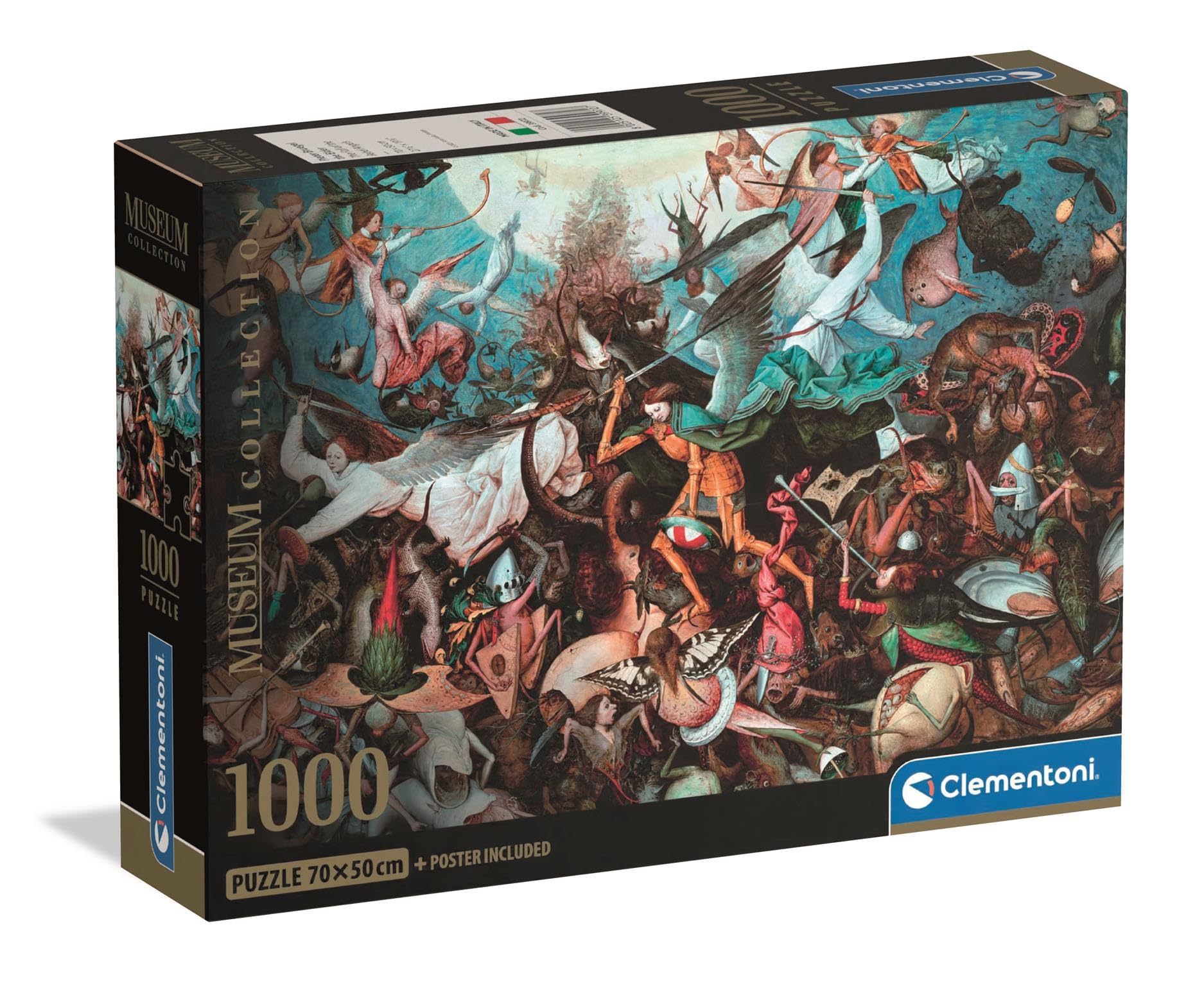 Clementoni - PZ1000: MUSEUM: THE FALL OF THE REBEL ANGELS