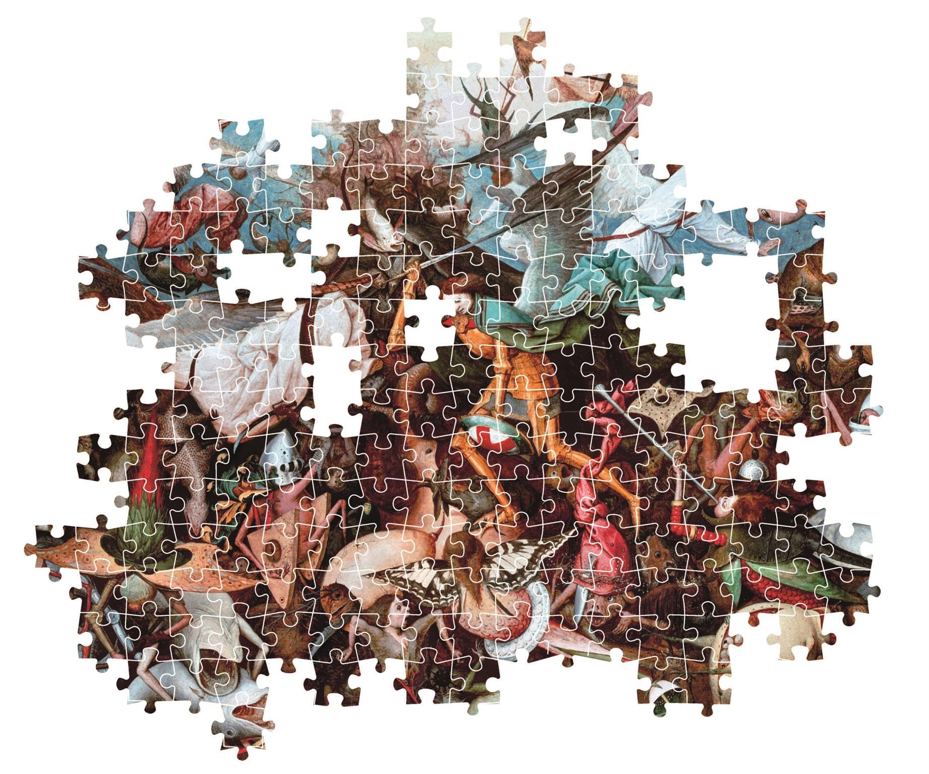 Clementoni - PZ1000: MUSEUM: THE FALL OF THE REBEL ANGELS