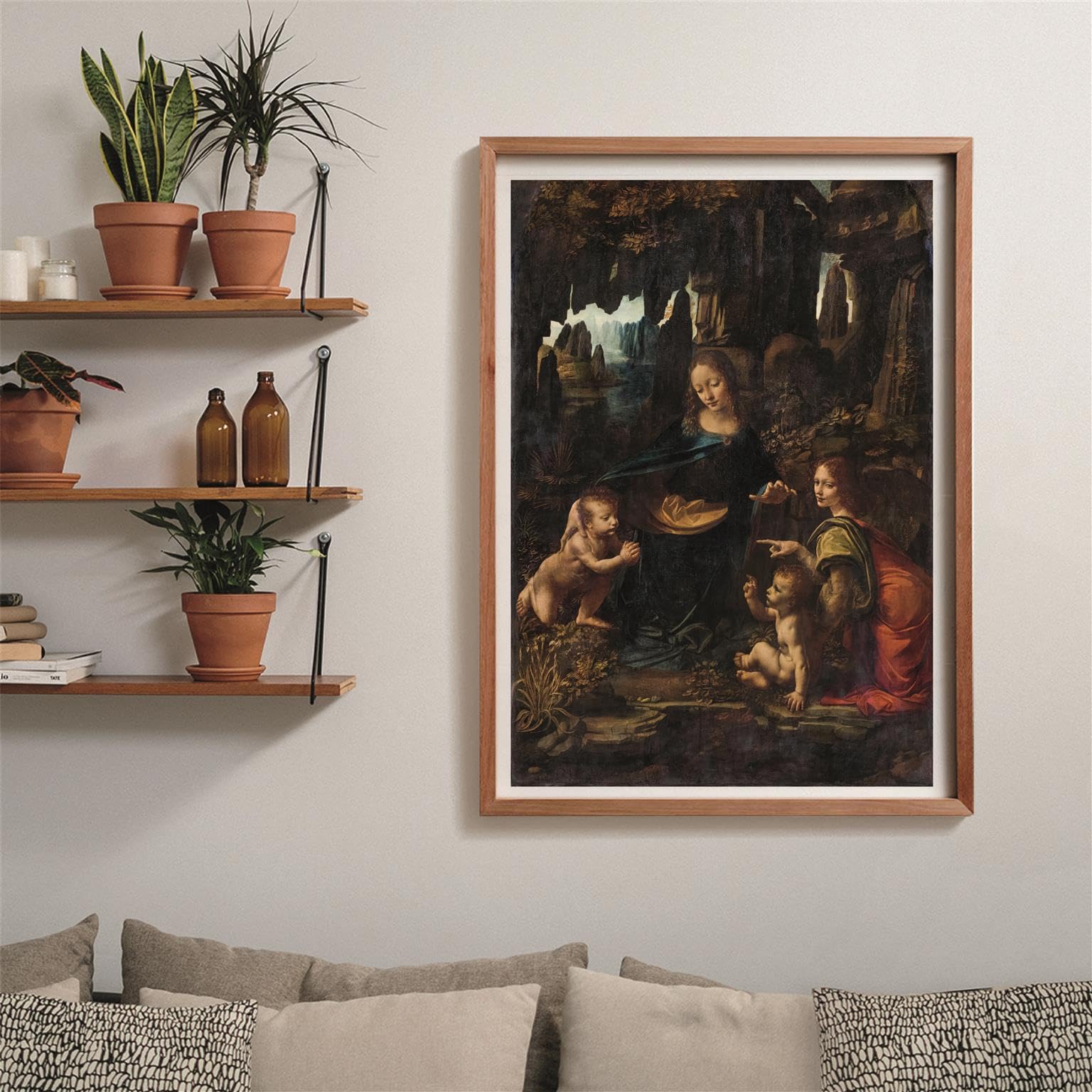 Clementoni - PZ1000: MUSEUM: THE VIRGIN OF THE ROCKS - DA VINCI