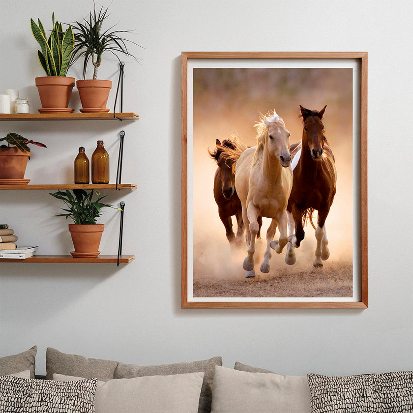 Clementoni - PZ1000:RUNNING HORSES