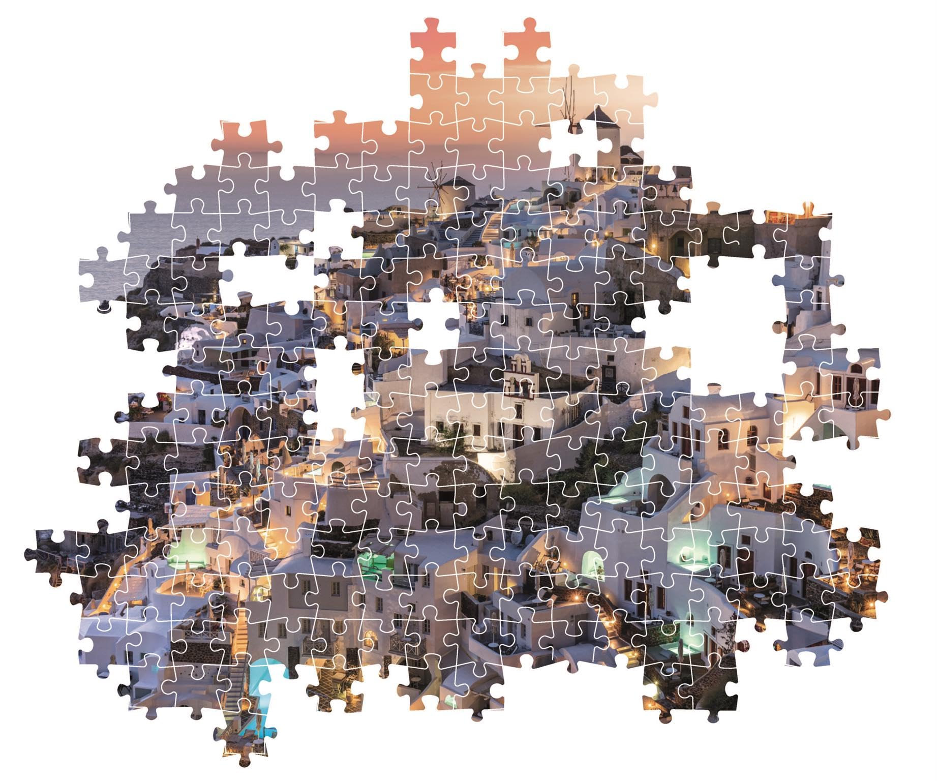 Clementoni - PZ1000: SHADES OF SANTORINI