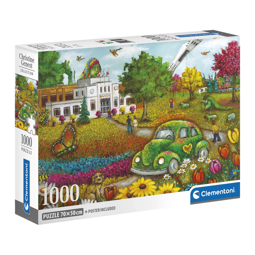 Clementoni - PZ1000: THE BOTANICAL GARDEN