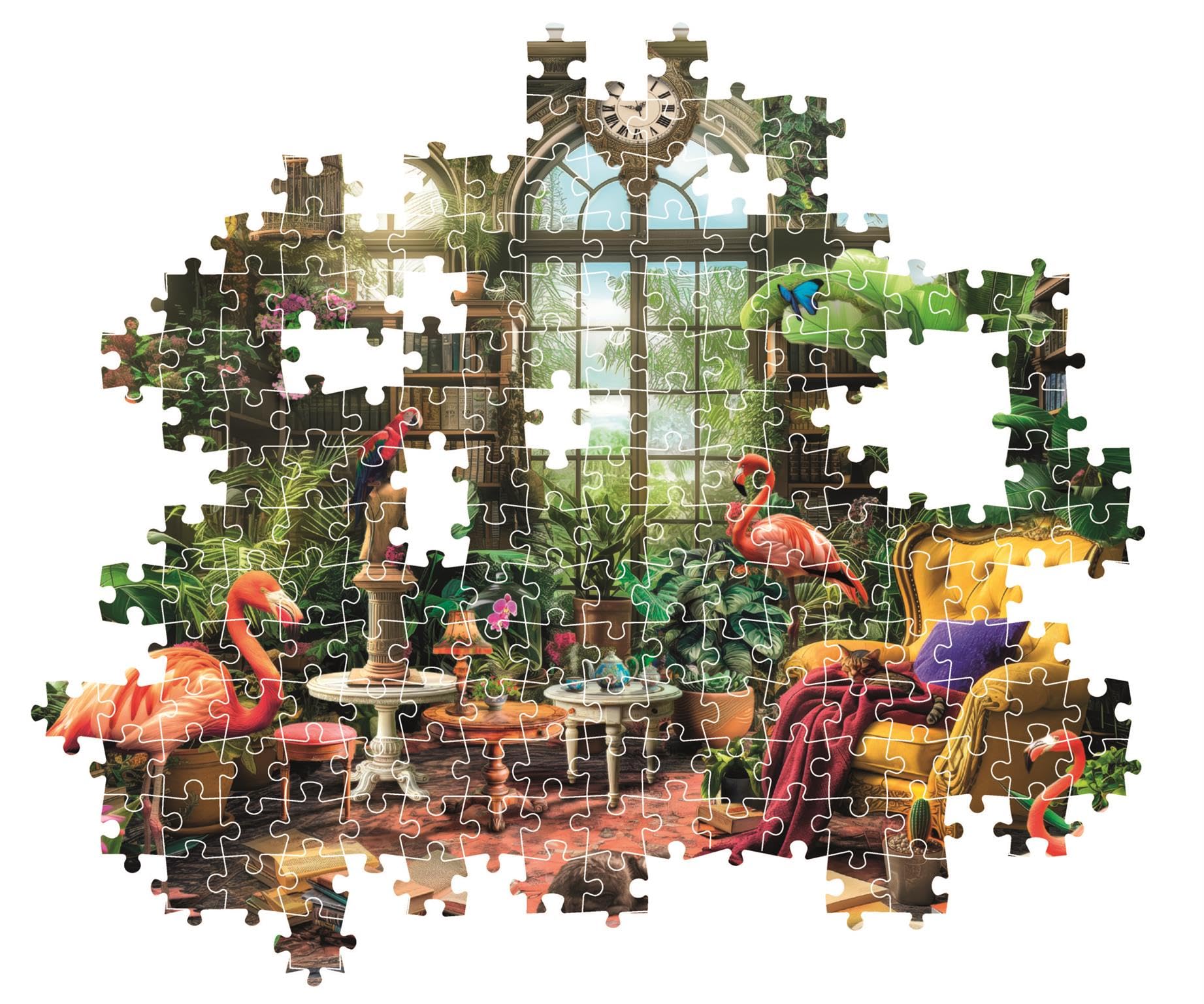 Clementoni - PZ1000: THE GREENHOUSE LIBRARY