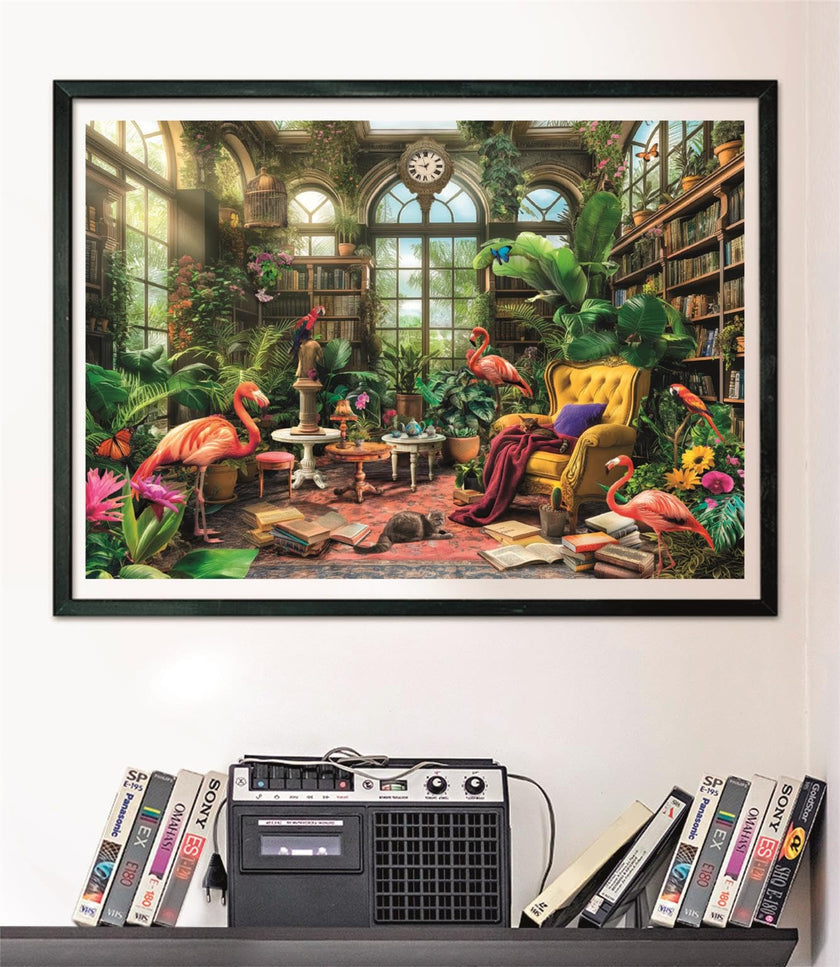 Clementoni - PZ1000: THE GREENHOUSE LIBRARY