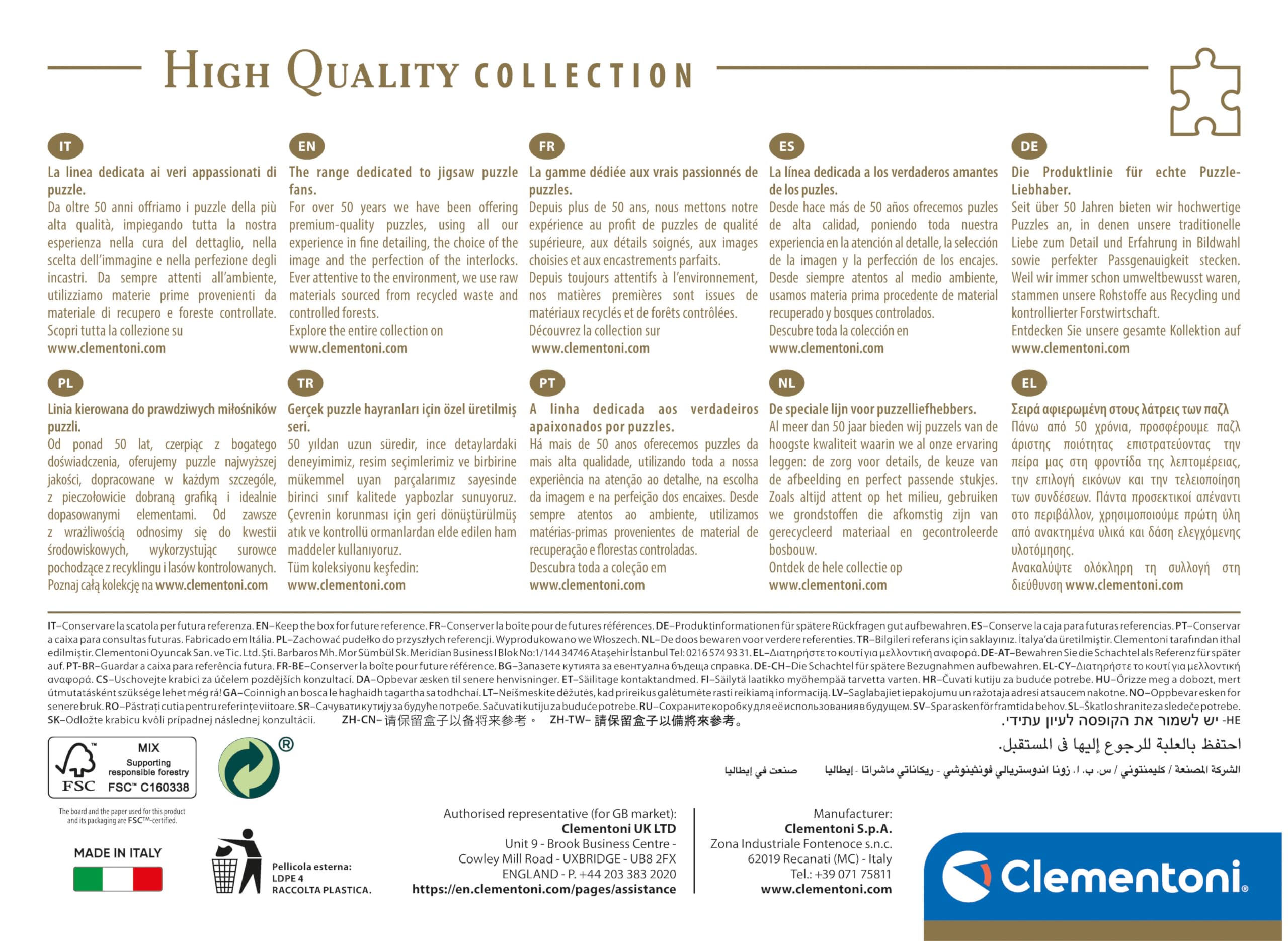 Clementoni - PZ1500: COUNTRY RETREAT