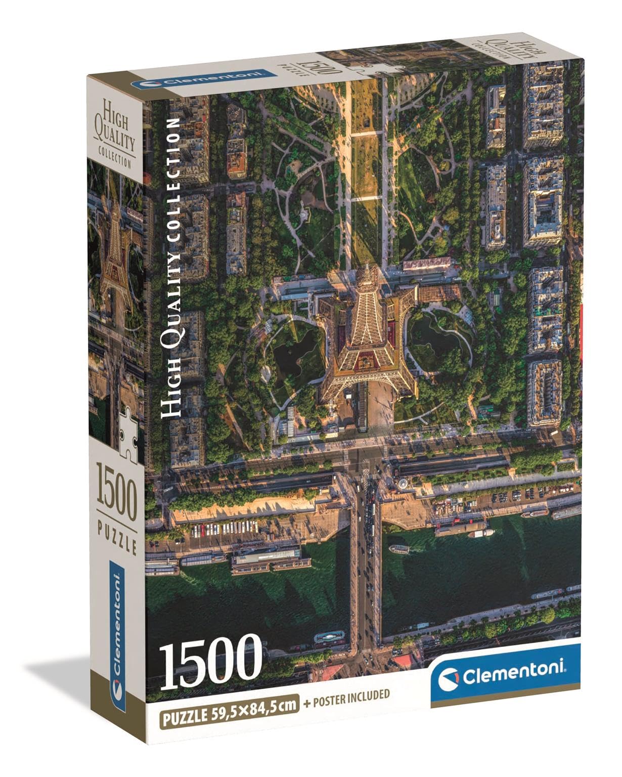 Clementoni - PZ1500: FLYING OVER PARIS