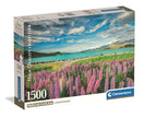 Clementoni - PZ1500: LUPINS AT LAKE TEKAPO