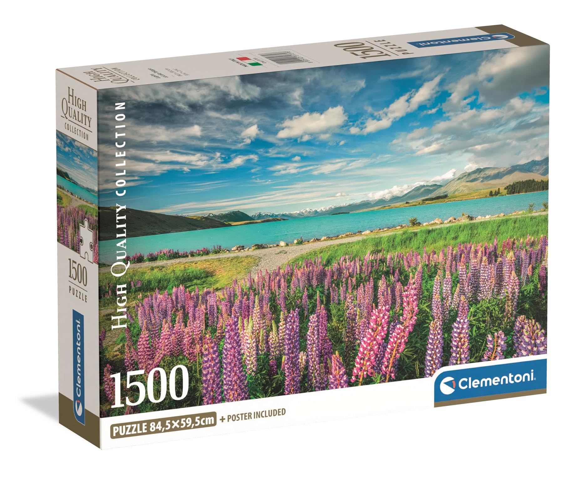 Clementoni - PZ1500: LUPINS AT LAKE TEKAPO