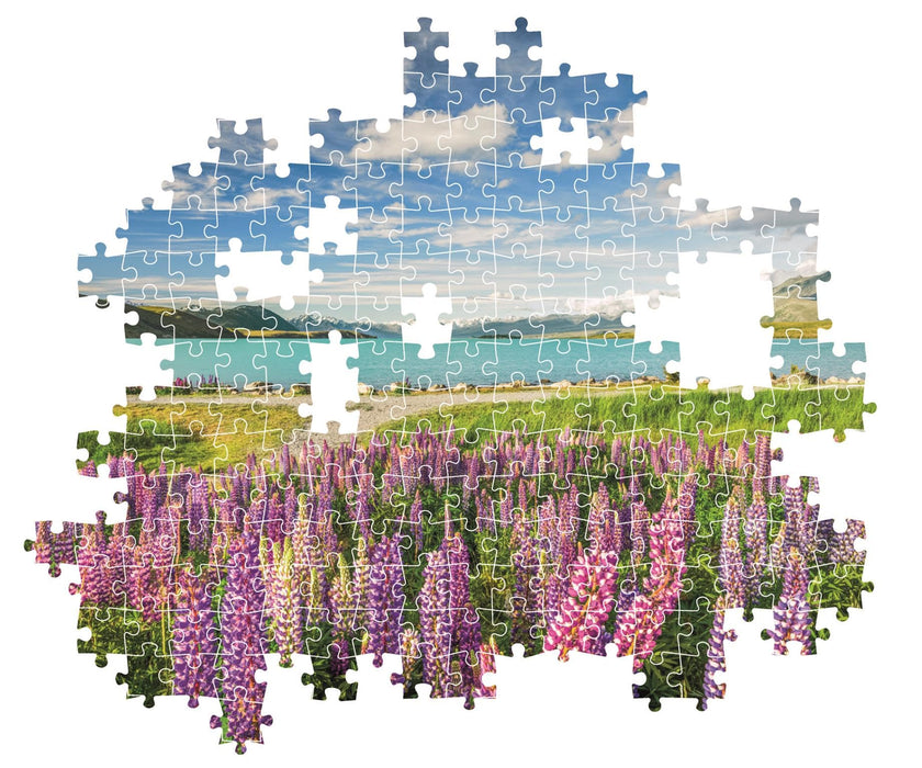 Clementoni - PZ1500: LUPINS AT LAKE TEKAPO