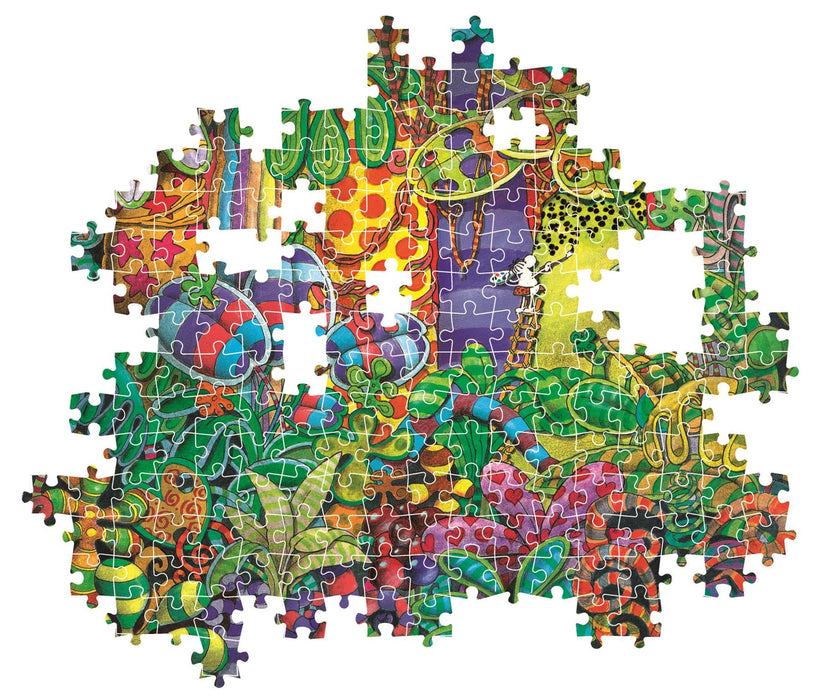 Clementoni - PZ1500: MORDILLO: MULTICOLOURED PLANTS