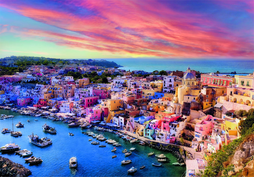 Clementoni - PZ1500: PICTURESQUE PROCIDA ISLAND