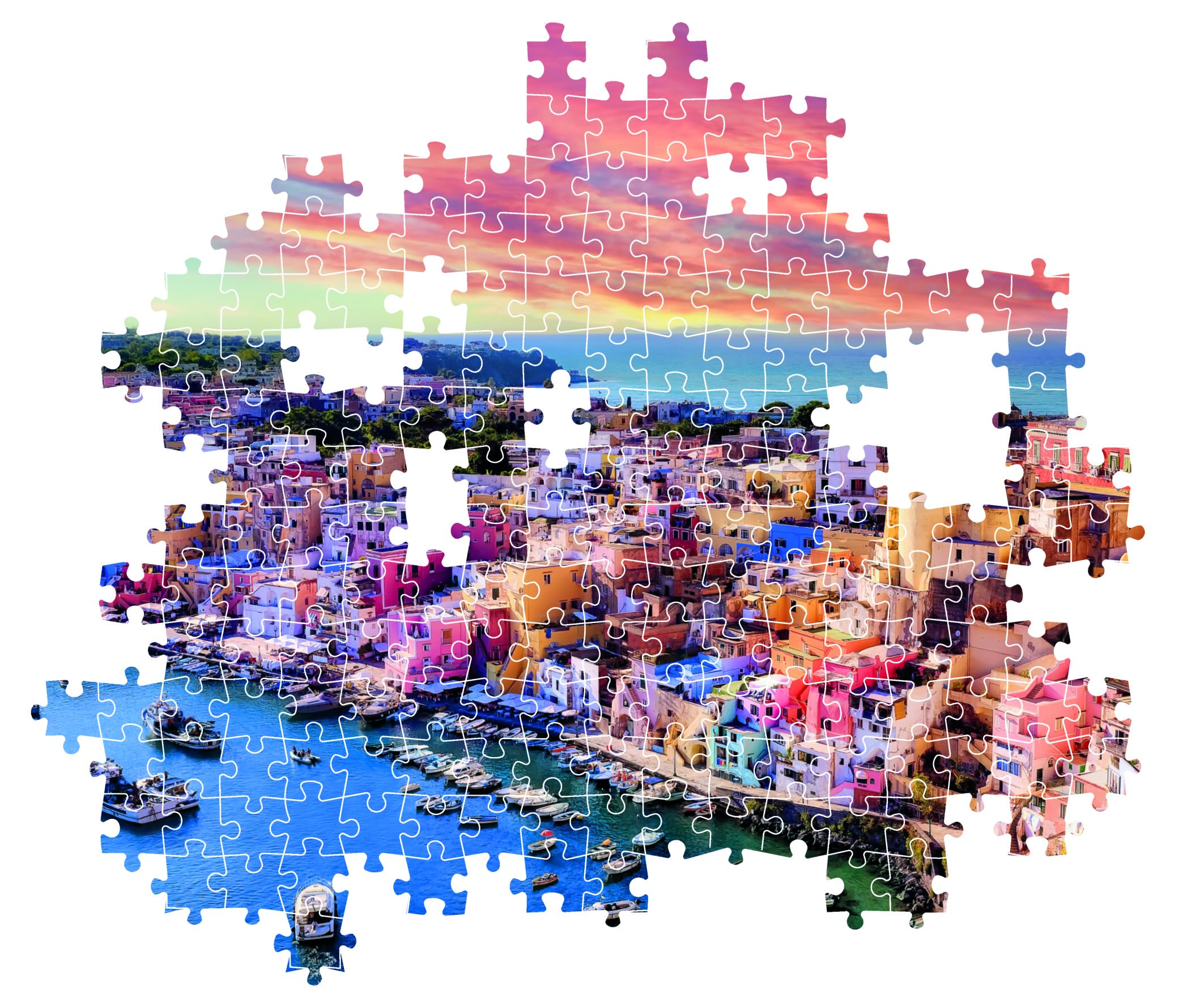 Clementoni - PZ1500: PICTURESQUE PROCIDA ISLAND