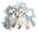 Clementoni - PZ500: CAT & BUNNY