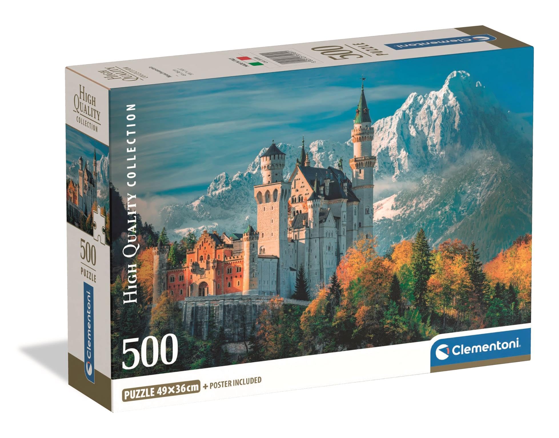 Clementoni - PZ500: NEUSCHWANSTEIN CASTLE