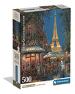 Clementoni - PZ500: NIGHT AT THE EIFFEL CAFÉ