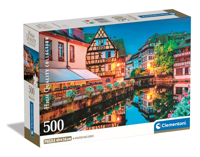 Clementoni - PZ500: STRASBOURG OLD TOWN