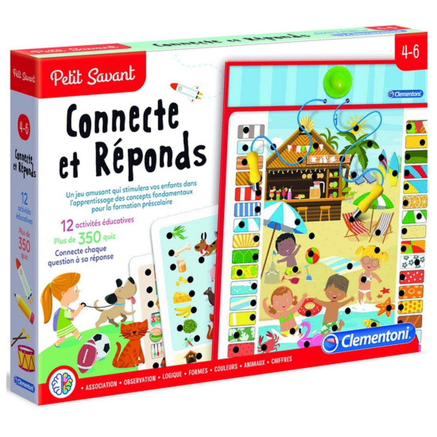 Clementoni - Petit Savant - Connecte Et Reponds (FR)