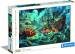 Clementoni - Pirates Battle (6000-Piece Puzzle)
