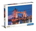 Clementoni - Puzzle 1000: Tower Bridge At Night
