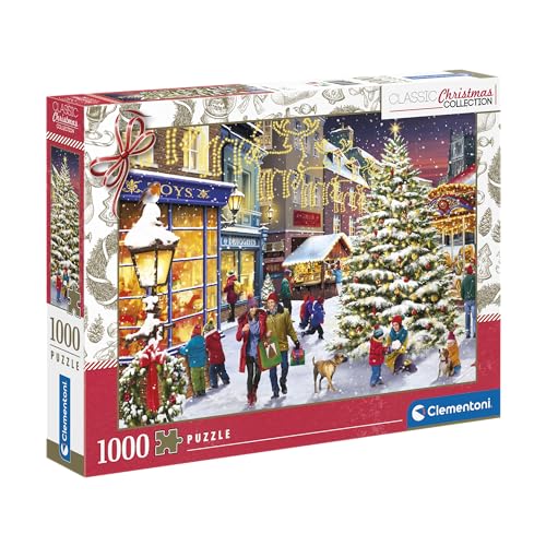 Clementoni - Pz1000: Christmas Village