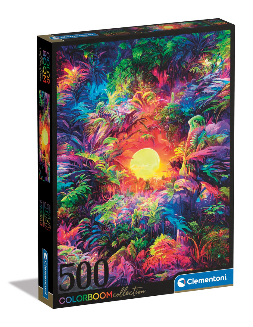 Clementoni - Pz500: Psychedelic Jungle Sunrise