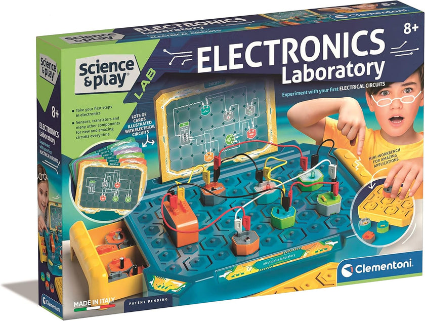 Clementoni - SCIENCE & PLAY - Electronics Laboratory