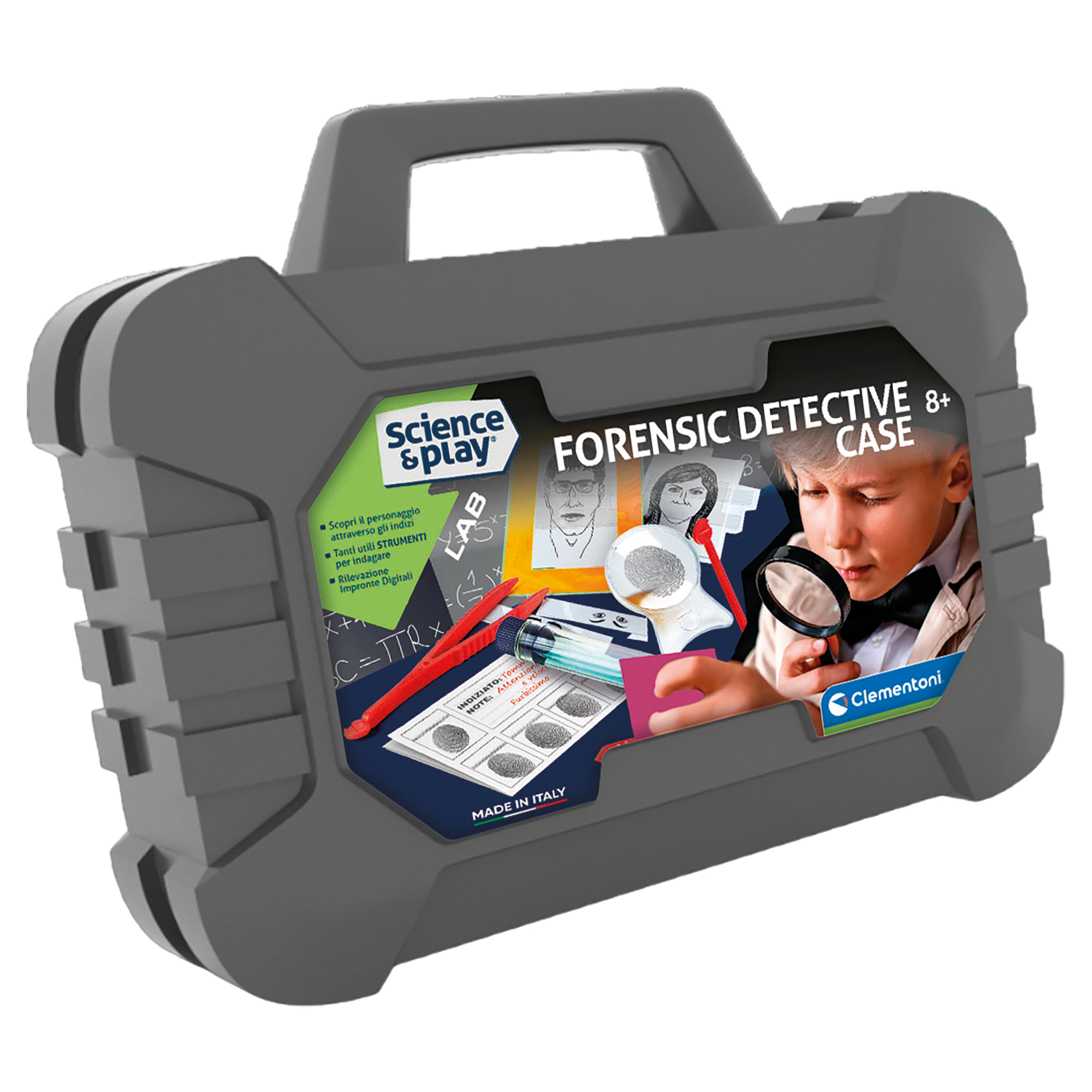 Clementoni - SCIENCE & PLAY: FORENSIC DETECTIVE CASE