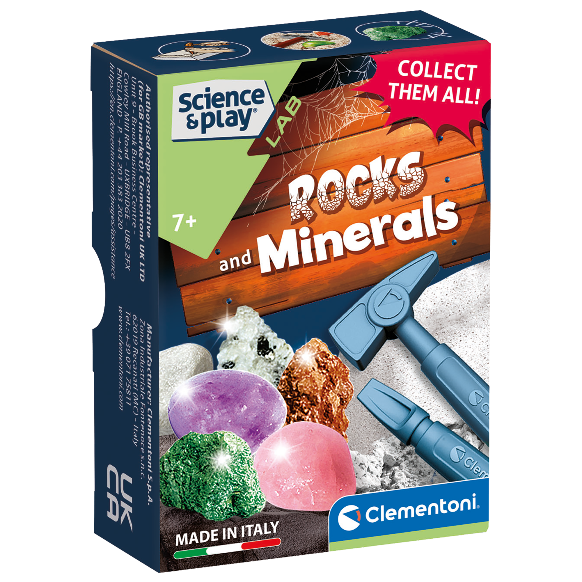 Clementoni - SCIENCE & PLAY - Rocks & Minerals
