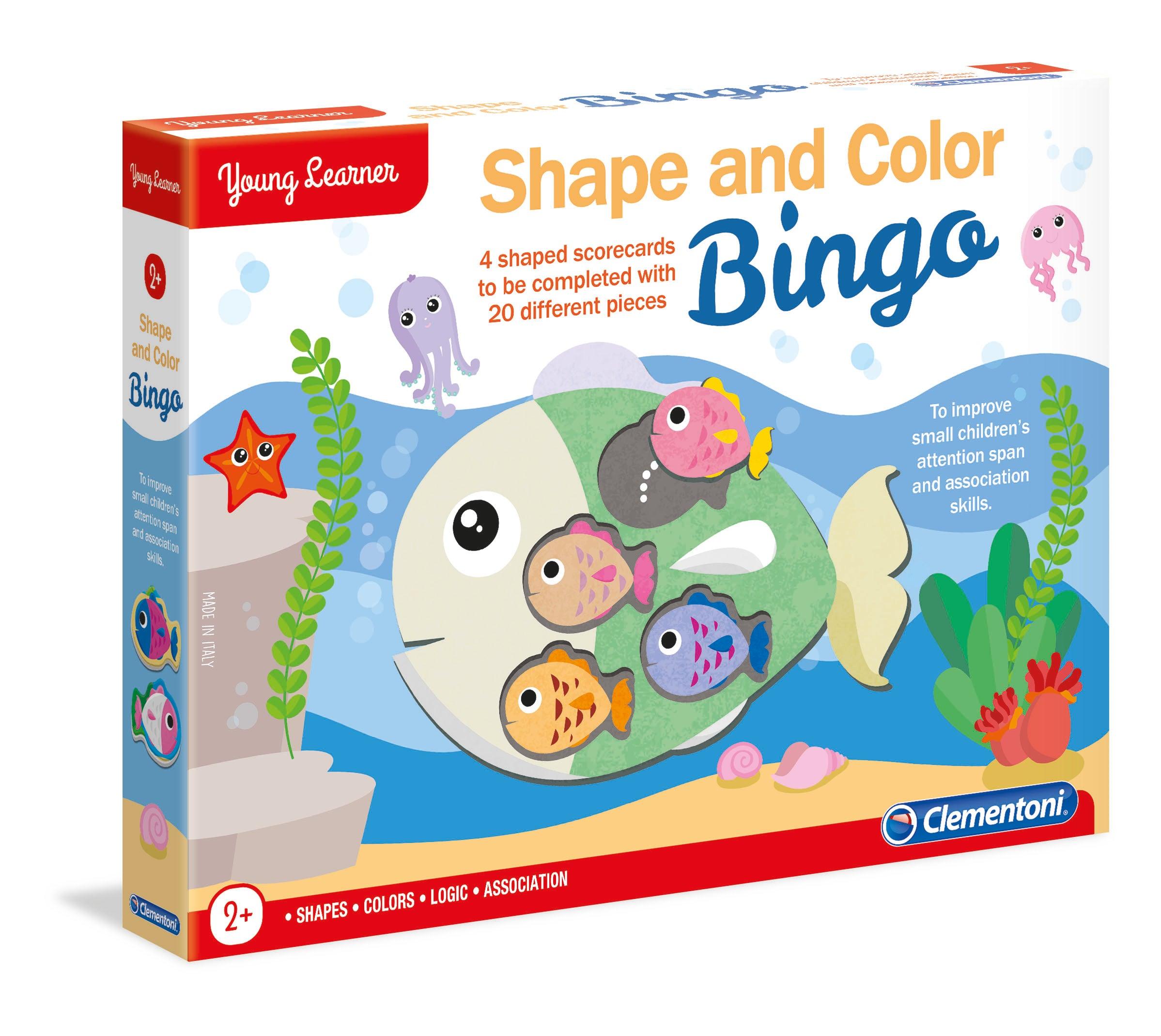 Clementoni - Shapes And Colors Bingo (EN)