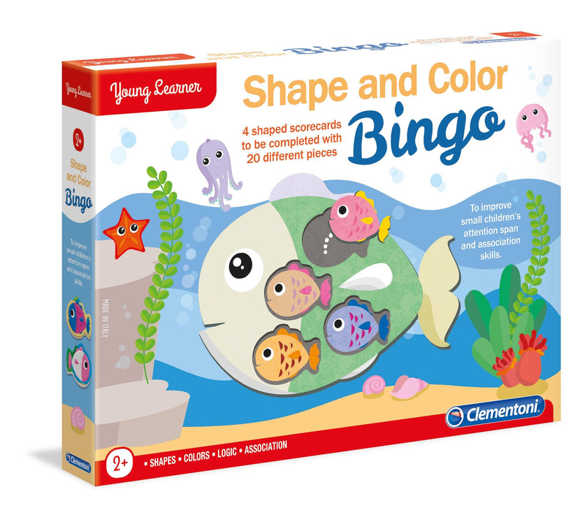 Clementoni - Shapes And Colors Bingo (EN)