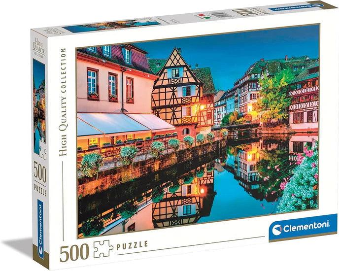 Clementoni - Strasbourg Old Town (500-Piece Puzzle)