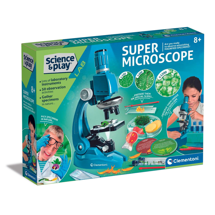 Clementoni - Super Microscope 1200(Eng)